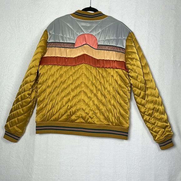 Classic Rock Couture Dolly Western Mustard Bomber Jacket - Picture 11 of 16